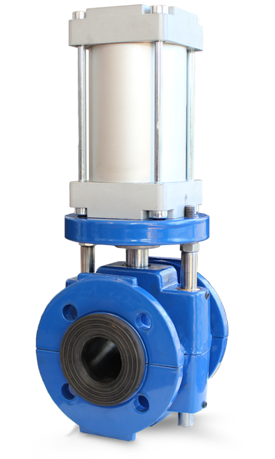 Air Operated Double Acting Pinch Valve, avand valves, avand pinch valve, avand, پینچ ولو دو زبانه مجهز به عملگر نیوماتیک, آوند, پینچ ولو آوند, شیر آوند, معدن